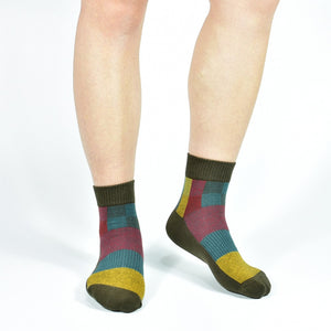 Cotton Multicolor Above Ankle Socks