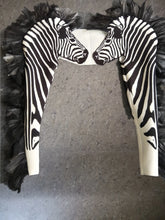 Zebra Pattern Jumpsuit Performance Costume