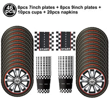 Racing Birthday Decorations Tableclothb