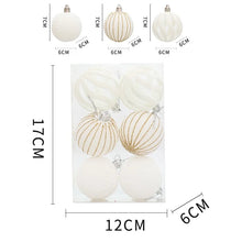 Shatterproof Christmas Tree Hanging Balls