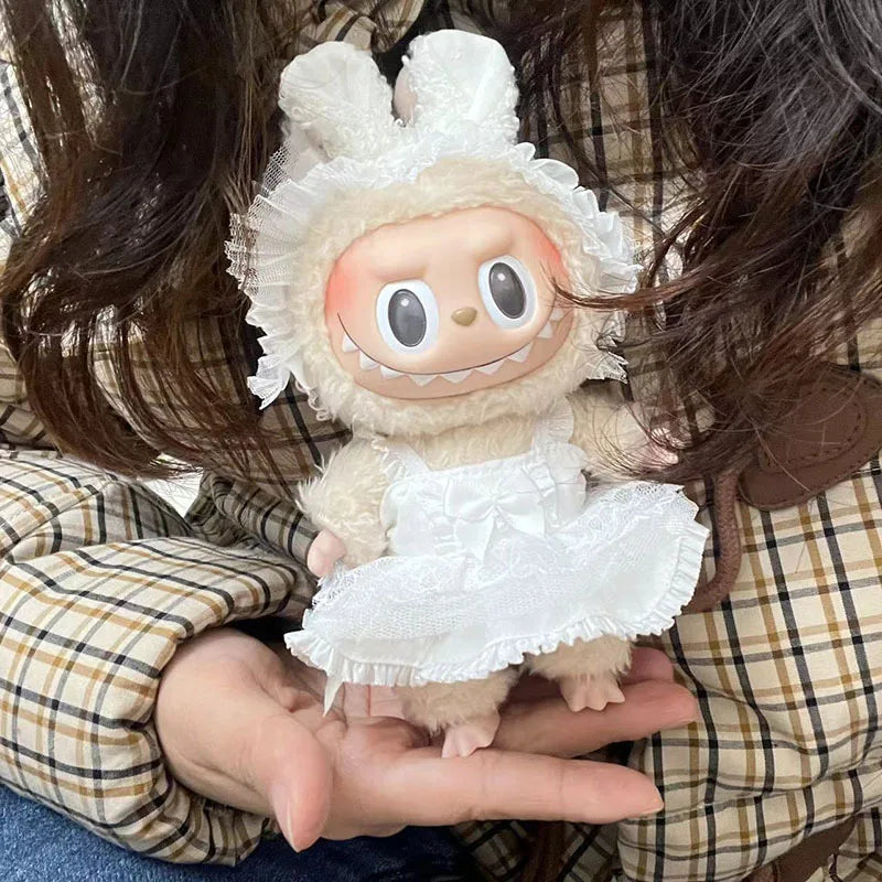 17cm Cute Mini Plush Doll Clothes
