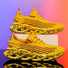 Breathable Designer Print Sneakers