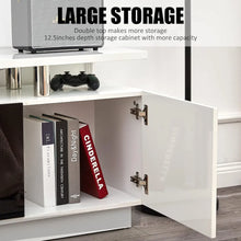 Fireplace TV Stand with 36" Fireplace Entertainment Center w/LED Lights