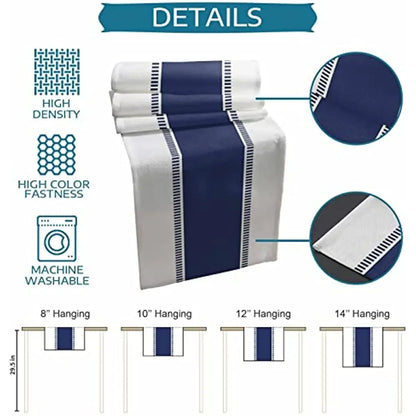 Striped Linen Table Runners
