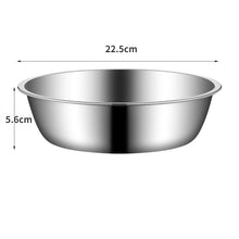 Large Capacity Stainless Steel Pet Feeding Bowl