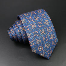 Silk 7.5cm Soft Colorful Novelty Necktie