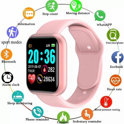 Multifunctional Smart Bluetooth Connected Smartwatch