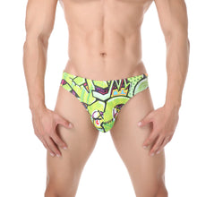 Colorful  Bikini Brief Swim Briefs