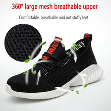 Lightweight Steel Toe Safety Shoes