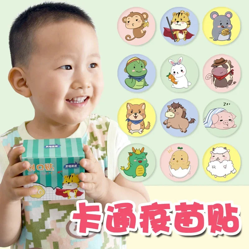 120pcs Cute Patterned Band Aid Patches