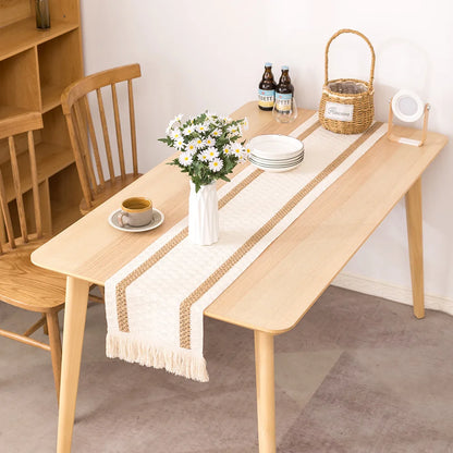 Cotton And Linen Table Runner