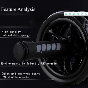 No Noise Abdominal Roller Wheel