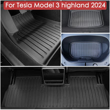 Tesla Model Y 2021-2024 Floor Mats & Waterproof Trunk Mat