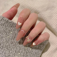 24pcs Mid Length Removable Wear Full Cover Nails