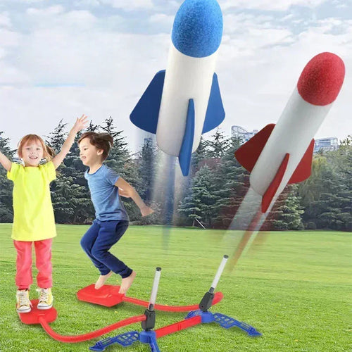 Air Rocket Foot Pump Launcher Toys Sport Game