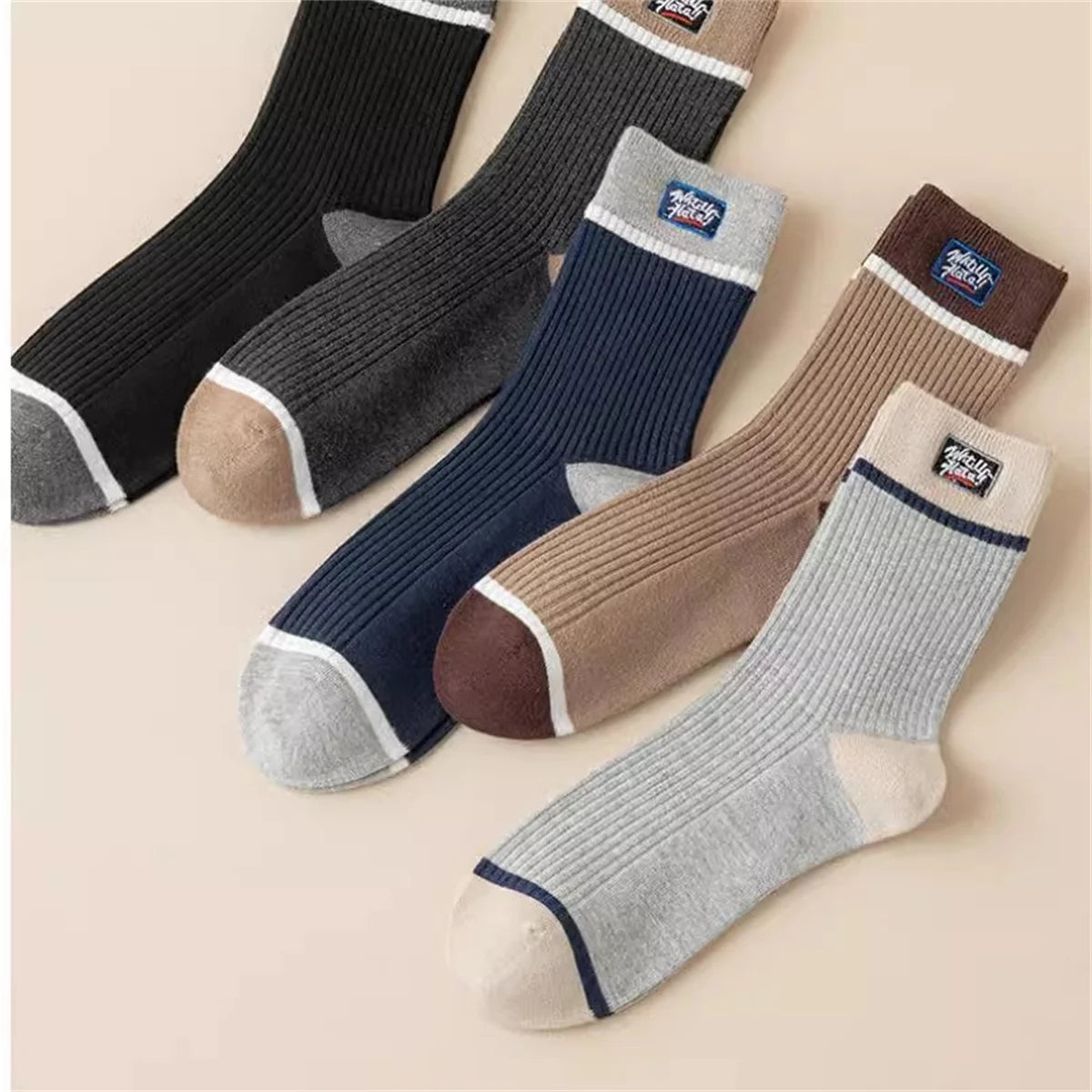 Dreamlikelin 5Pair Breathable Sports Socks