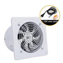 4" & 6" Exhaust Metal Pipe 110V 220V Household Air Extractor Air Ventilation Fan
