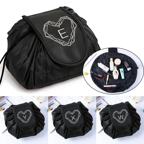 Suitable Letter Print Large-Capacity Makeup Bag