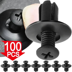 8mm Hole Door Rivet Plastic Clip Fasteners