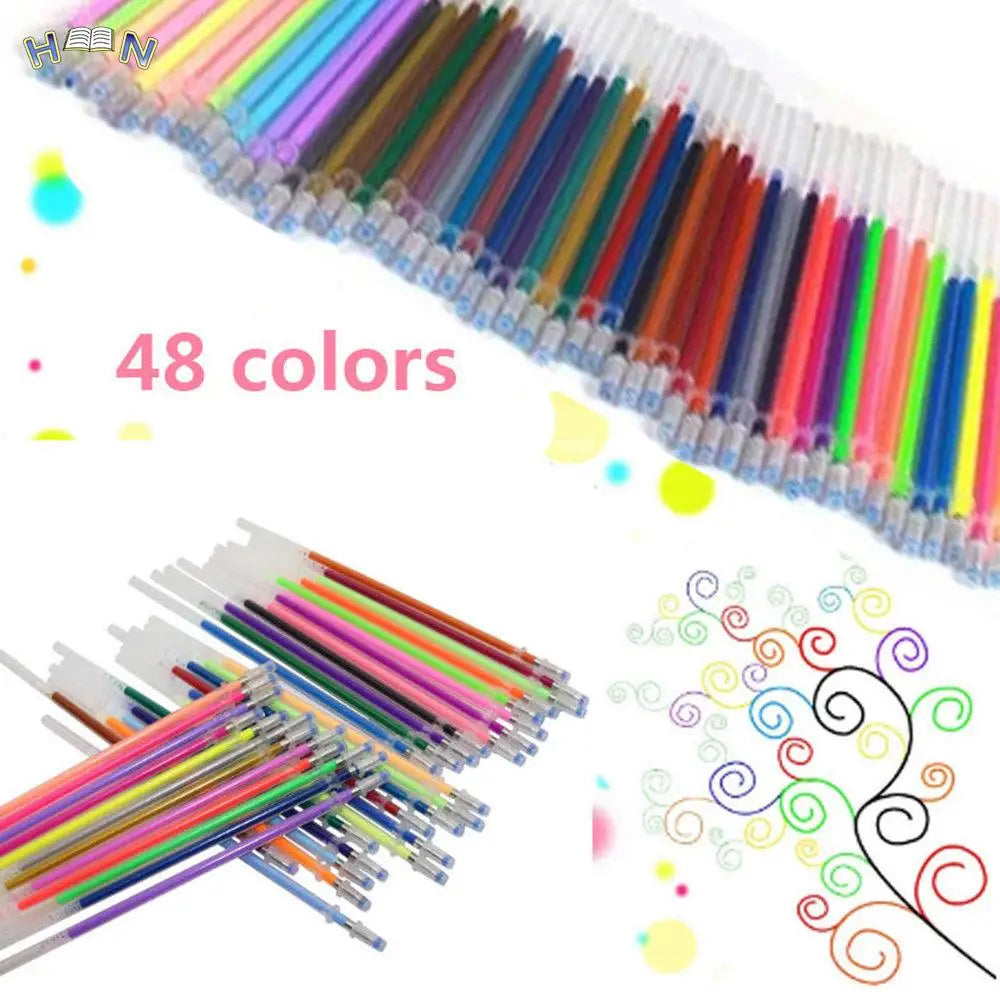 48pcs Gel Pens