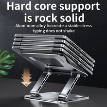 Adjustable Aluminum Alloy Laptop Tablet Portable Folding Stand