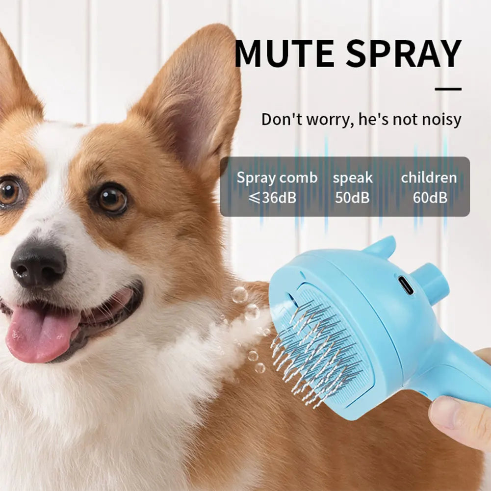 Cat Steam Hair Remover Brush Multi-Function