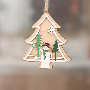 Wooden Decoration Hanging Pendant Ornaments