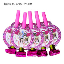 Pink Robloxed Theme Birthday Party Decorations Tableware Balloons Cups Plates Banner Backdrop Set