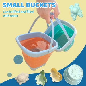 Sandbox Toys with Collapsible Bucket