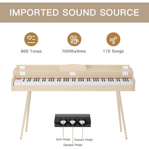 88- Key Hammer Weighted Digital Keyboard Piano