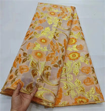 Nigerian Damask Tulle Lace Fabric
