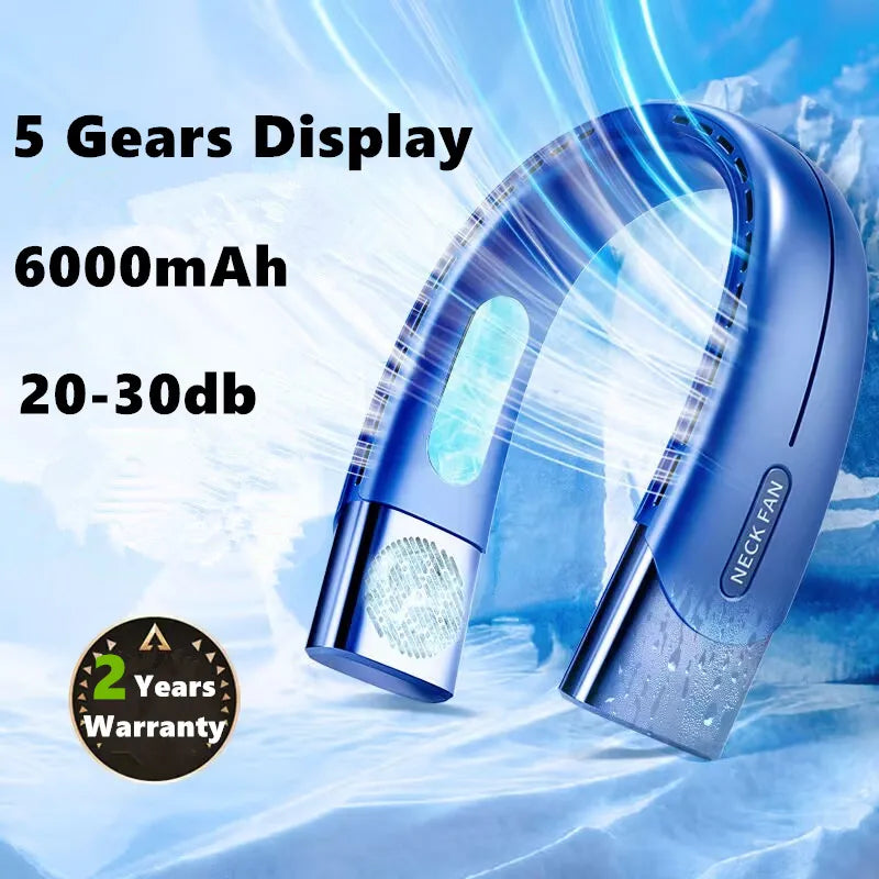 6000mah Portable Rechargeable Mini Electric Fan