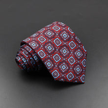 Silk 7.5cm Soft Colorful Novelty Necktie