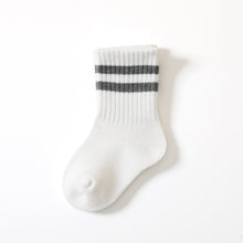 Solid Color Cotton Soft Tube Socks