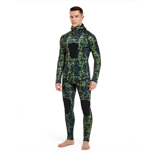 Neoprene Hooded Front Zippered Wetsuit