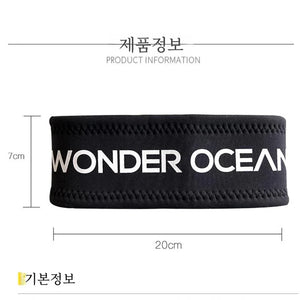 Neoprene Free Diving Straps Cover Hair Protective Wrap
