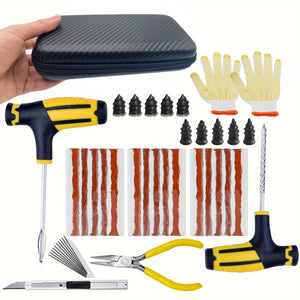 ZFOUEK Car Tire Repair Kit Puncture Plug Tools