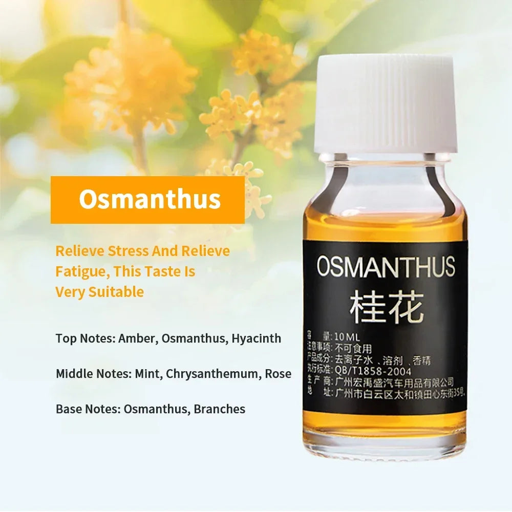 Essential Aroma Diffuser Air Humidifier Home Water-soluble 10ml Oils