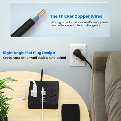 Power Outlet with Surge Protector