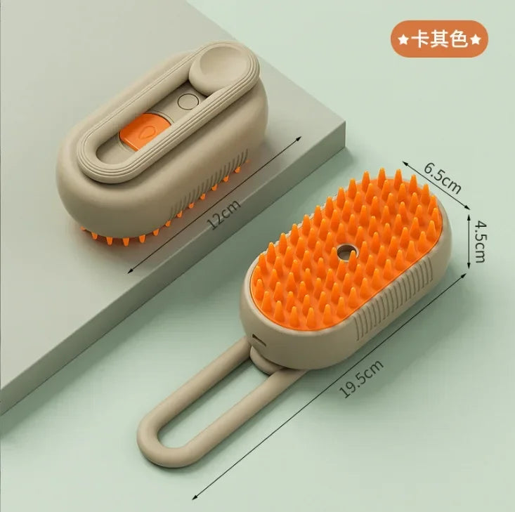 Pet Steam Cat Comb Electric Sprayer for Massage