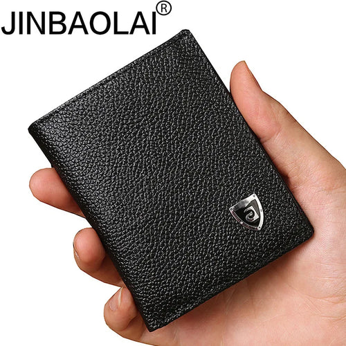 Slim Genuine Leather Wallet