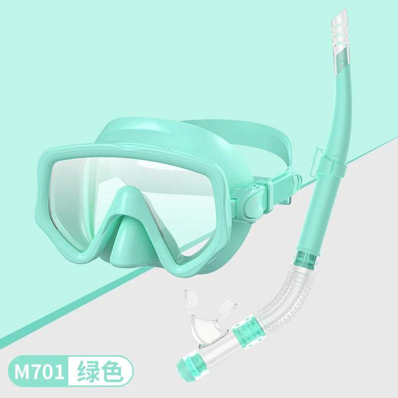 Tempered Glass Panoramic View Snorkeling Kit