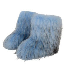 Fluffy Faux Fur Boots