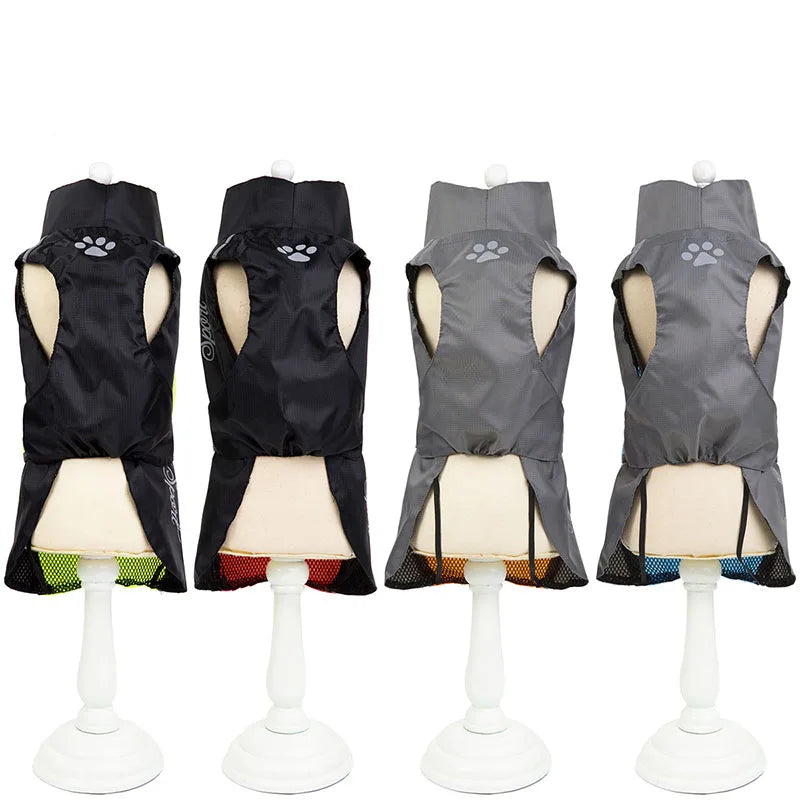 Waterproof Reflective Dog Raincoat