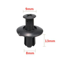 8mm Hole Door Rivet Plastic Clip Fasteners