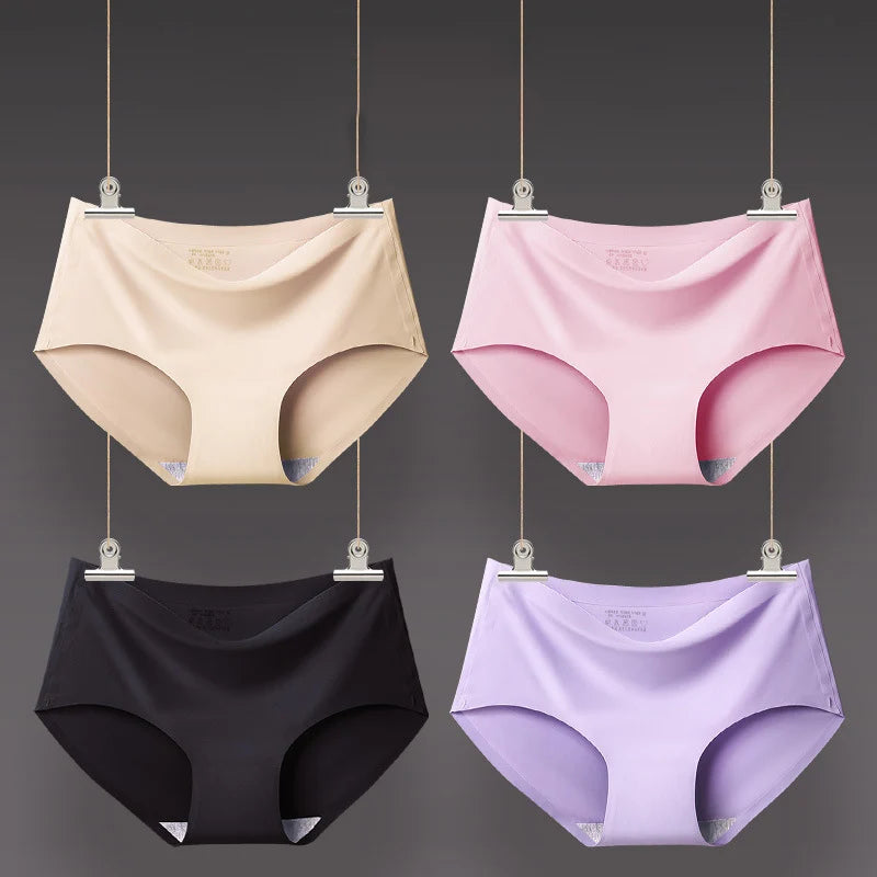 Multi-pack Seamless Mid Rise Soft Panties