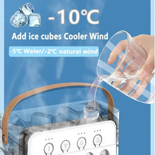 3 In 1 Small Fan Air Conditioner LED Night Light