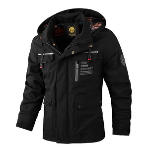 Casual Hooded Waterproof Outdoor Soft Shell Winter Coat