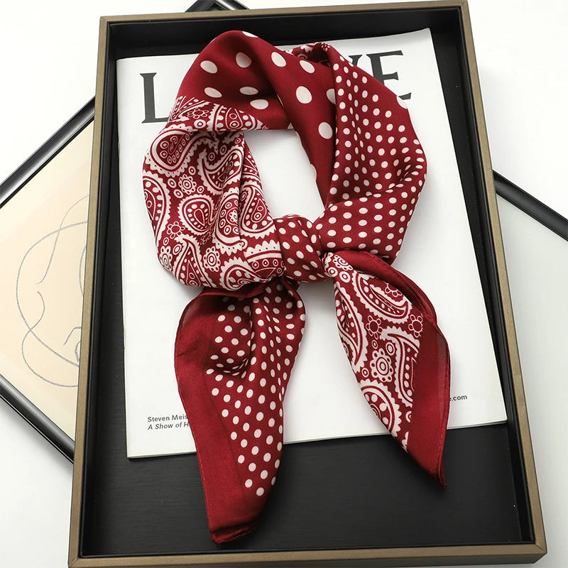 Printed Pashmina Silk Scarf