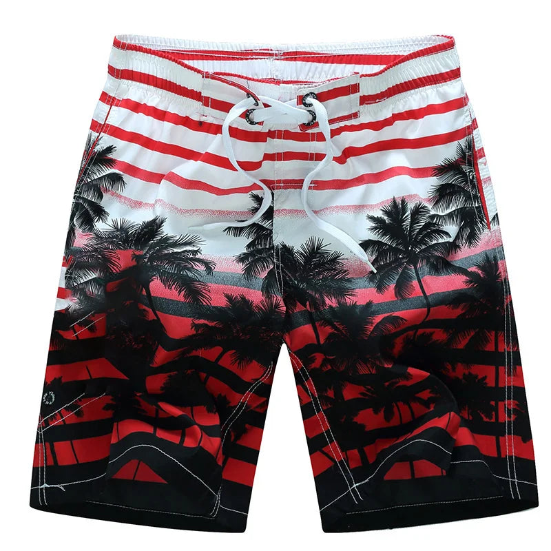 Printed Briefs Swimming Trunks